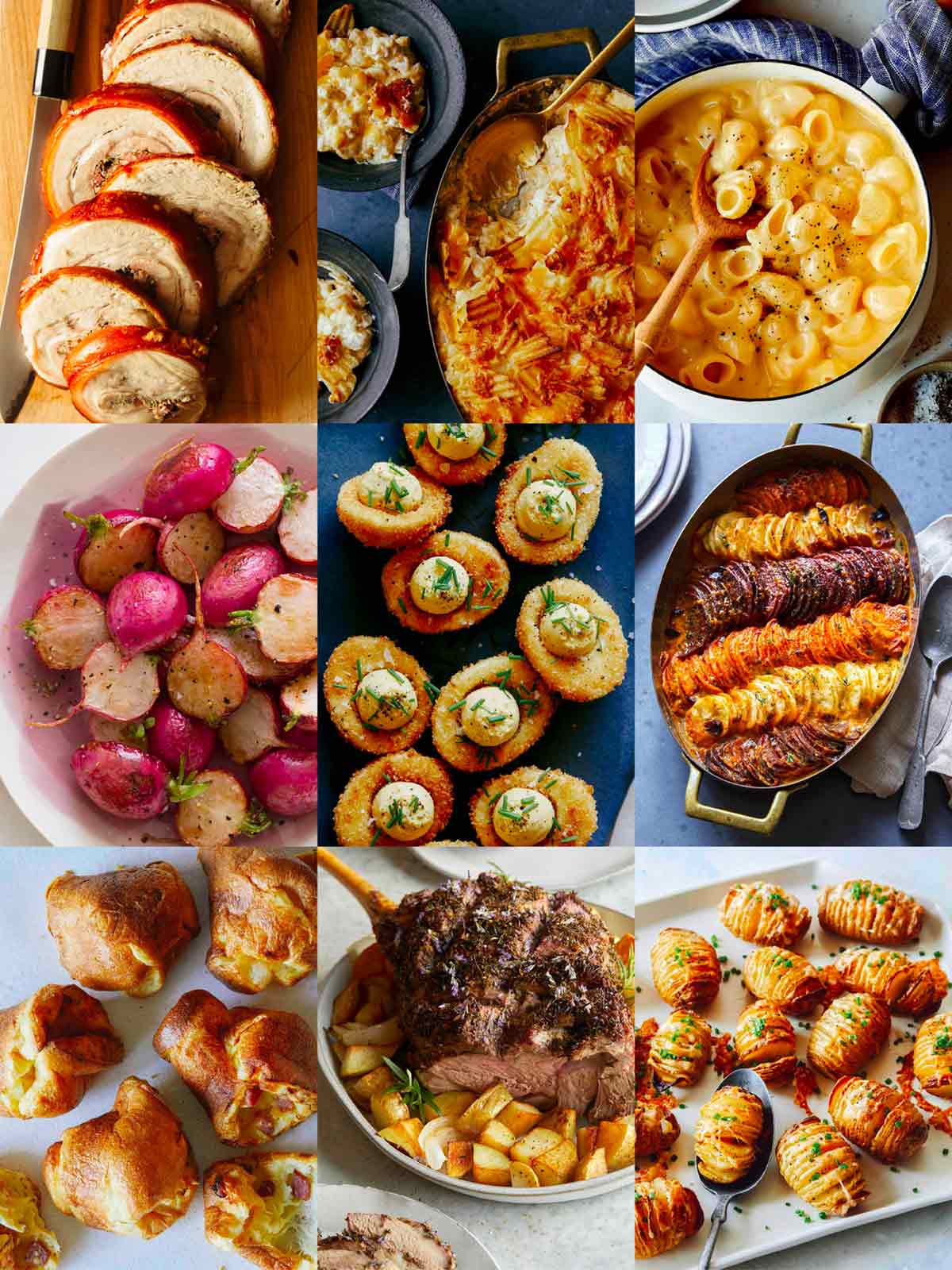 A collage of our Best Easter Dinners! 