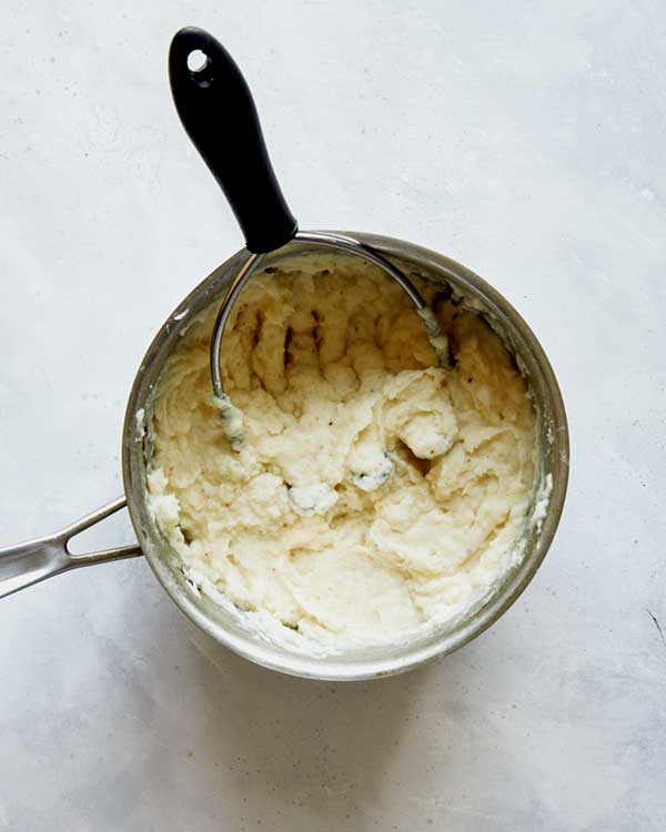 Colcannon in a pot.