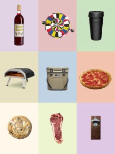 A collage of nine of our favorite fathers day gifts.