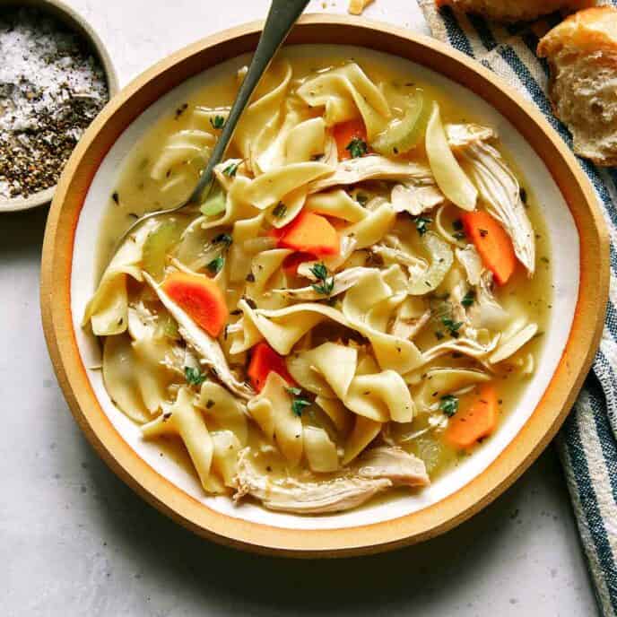 Chicken Noodle Soup Recipe | Spoon Fork Bacon