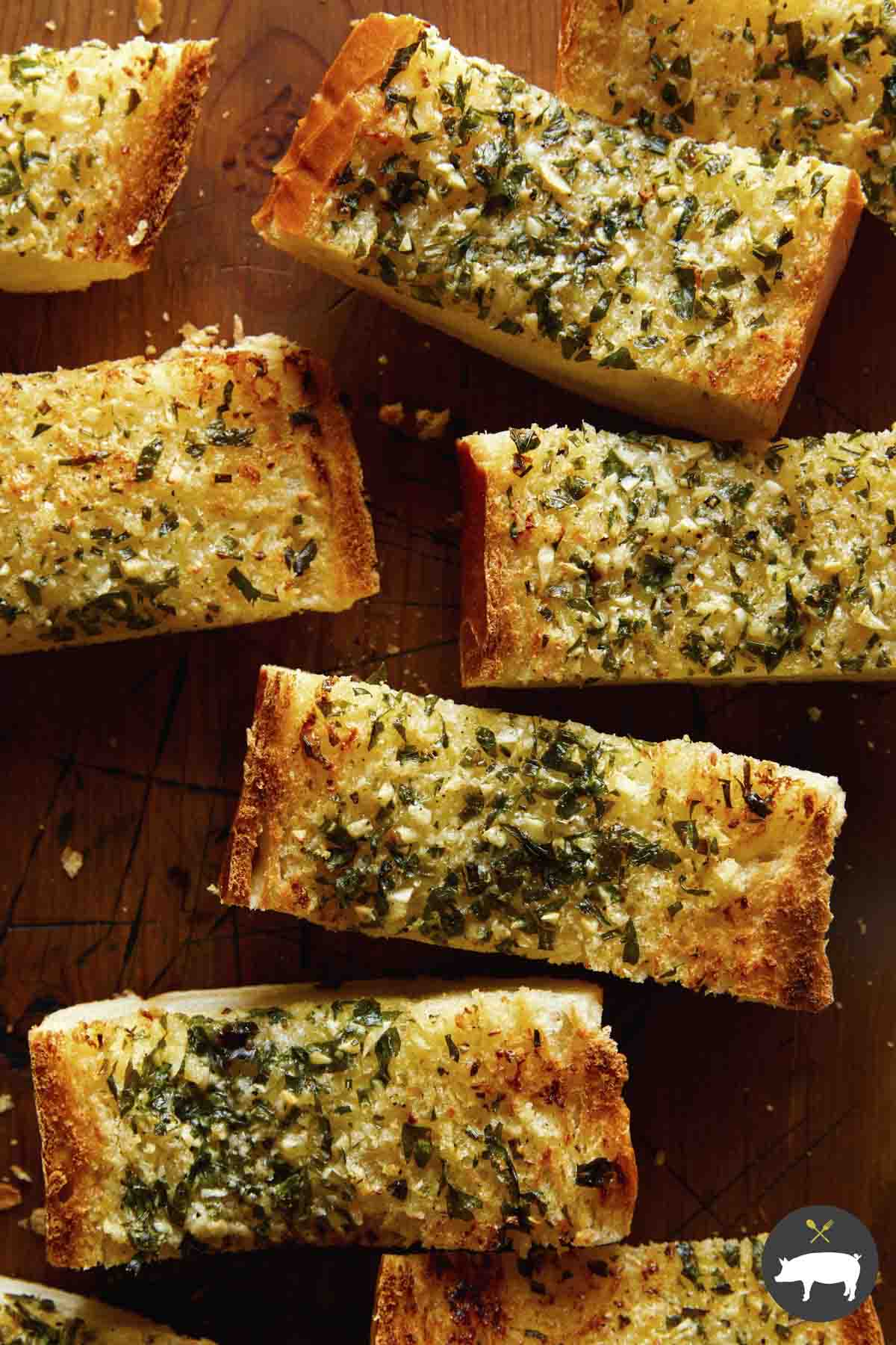 Garlic Bread Recipe Spoon Fork Bacon