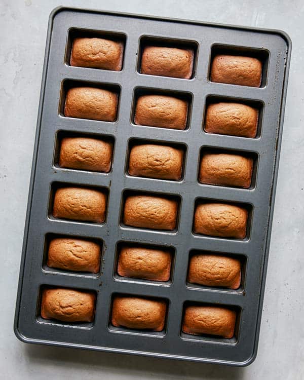 Pumpkin bars baked.