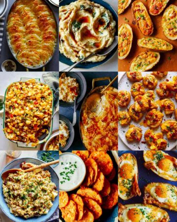 A collage of our best potato recipes ever!