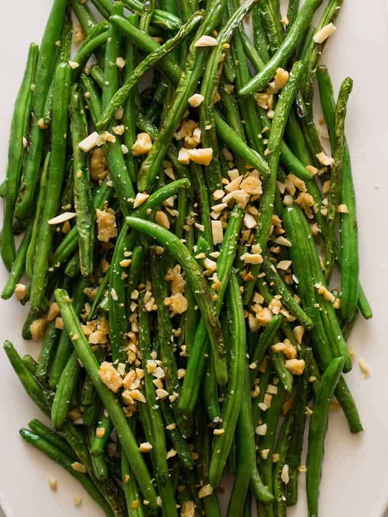Lightly Roasted Green Beans