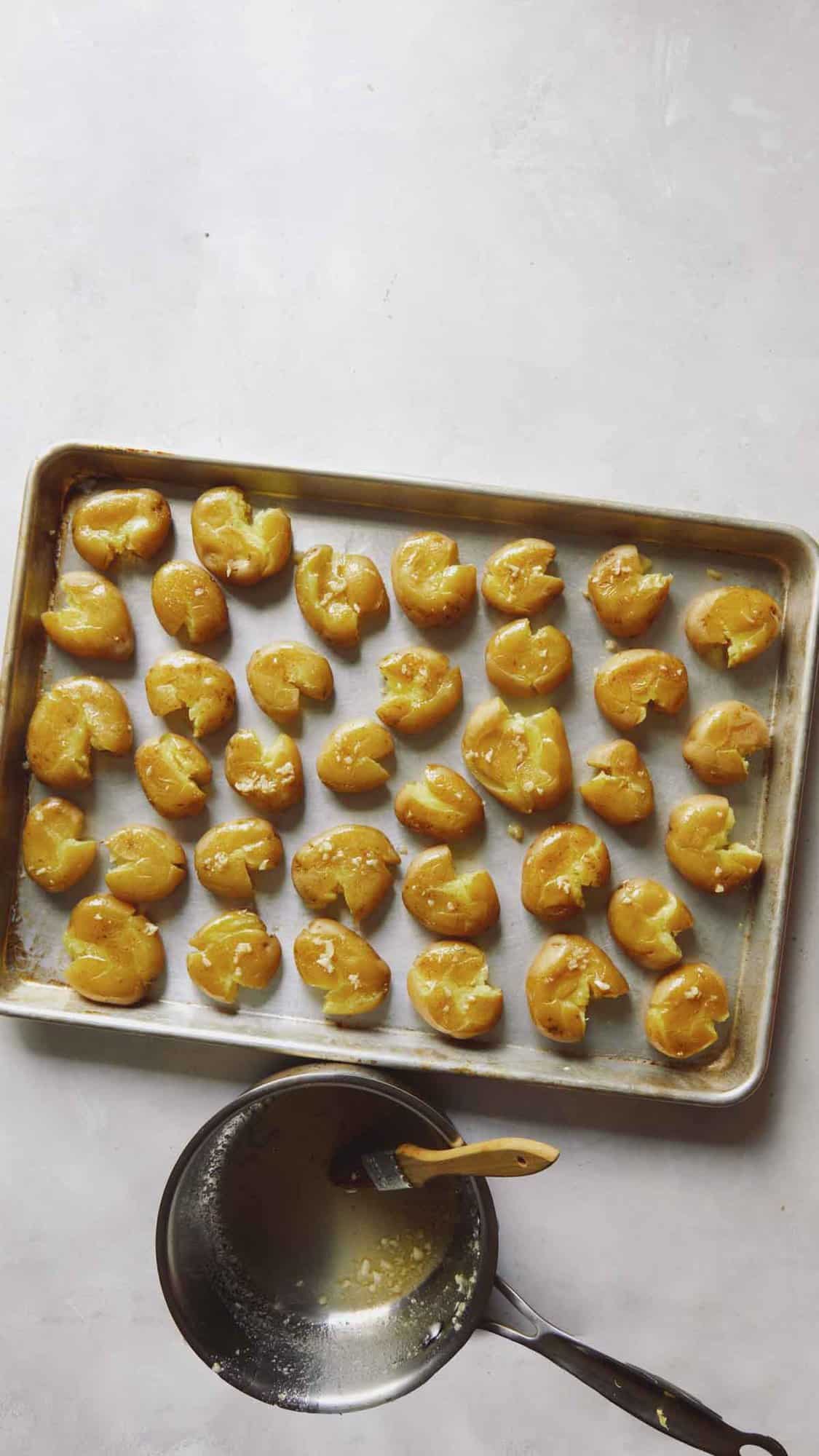 Smashed Potatoes - Spoon Fork Bacon