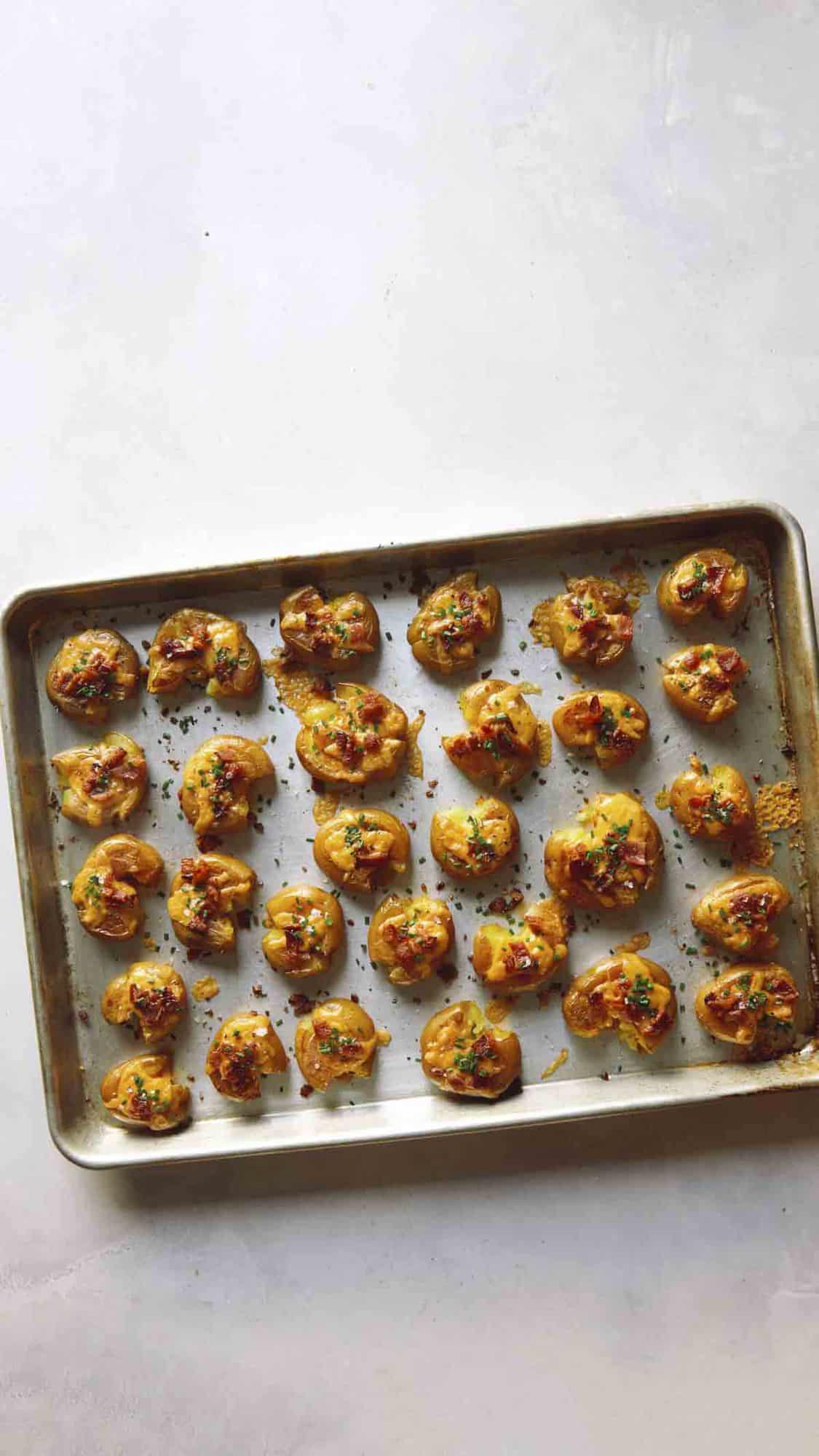 Smashed Potatoes - Spoon Fork Bacon