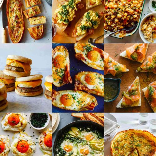 A collage of our best Breakfast ideas!