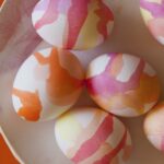 Watercolor easter eggs.