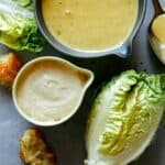 Caesar Salad dressing recipes.