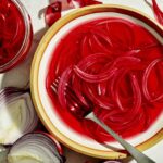 How to make pickled red onions.