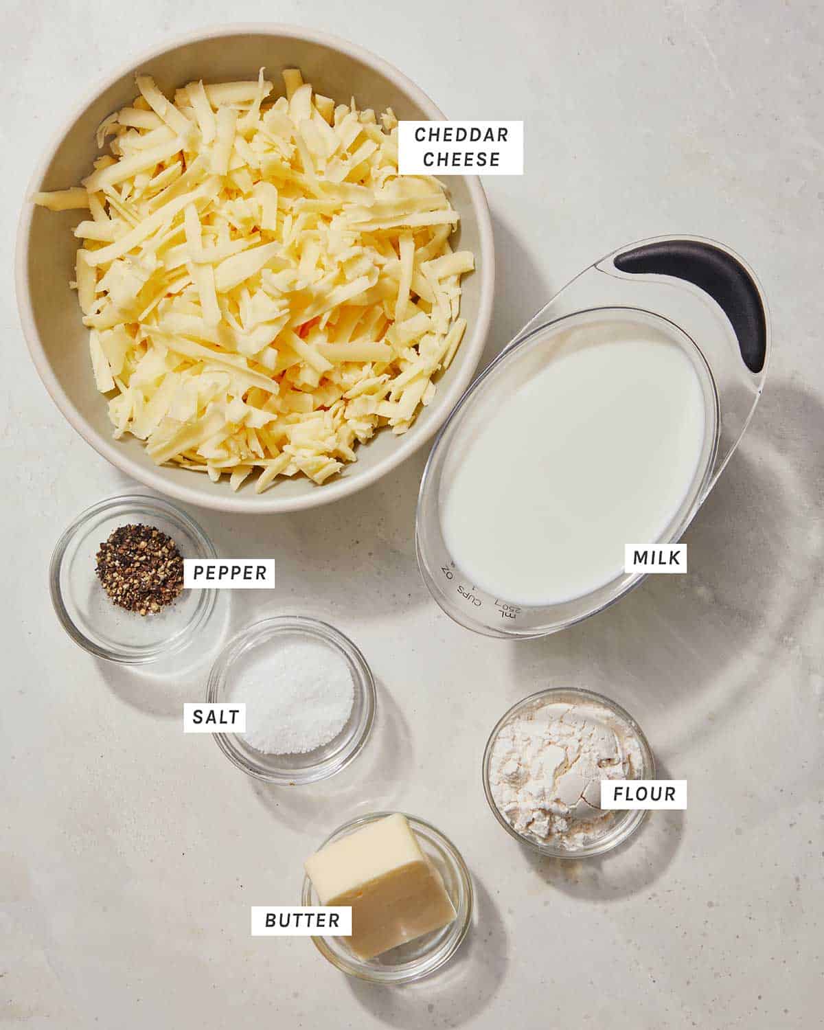 Questo sauce ingredients.
