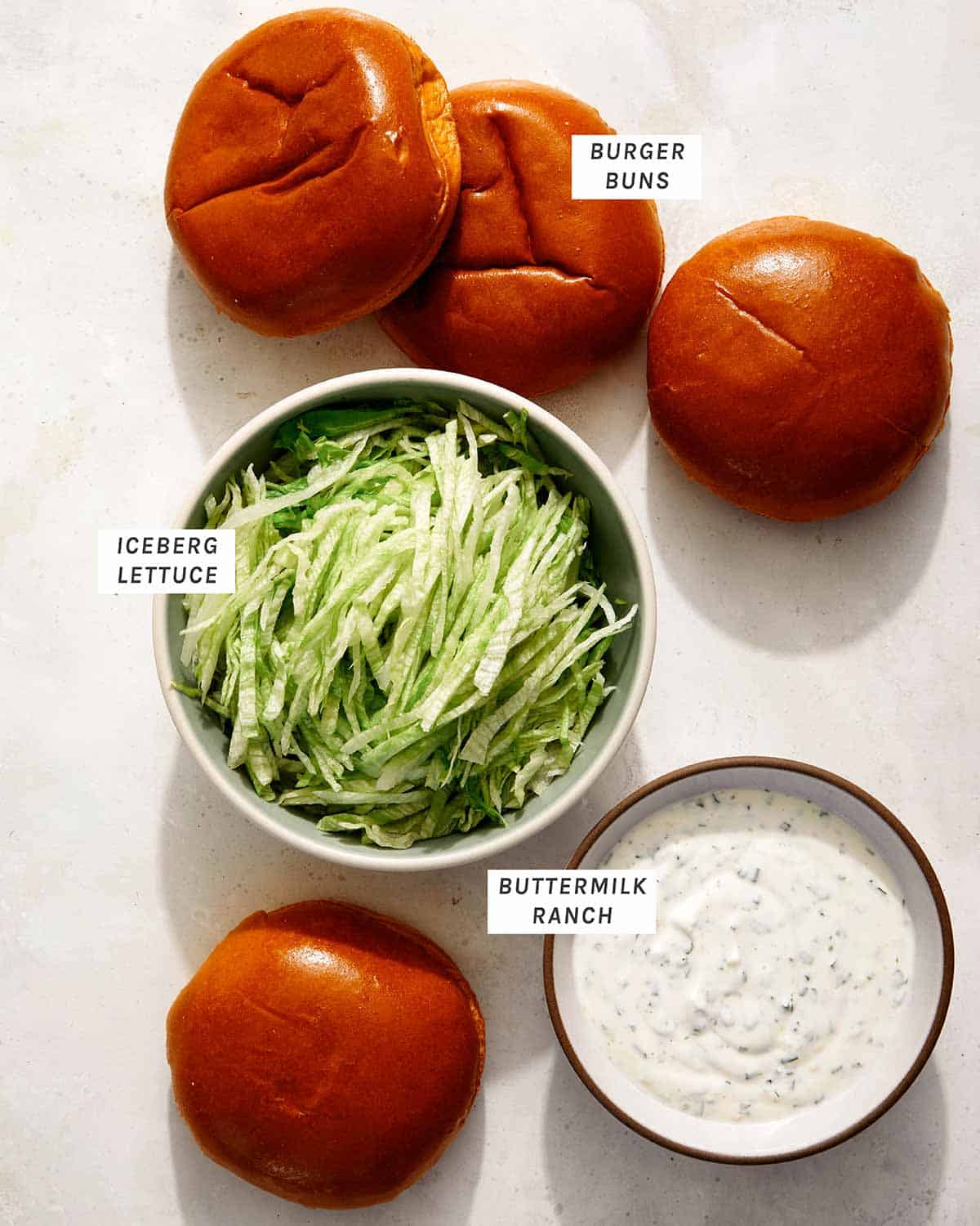 Hot Honey Chicken sandwich toppings.
