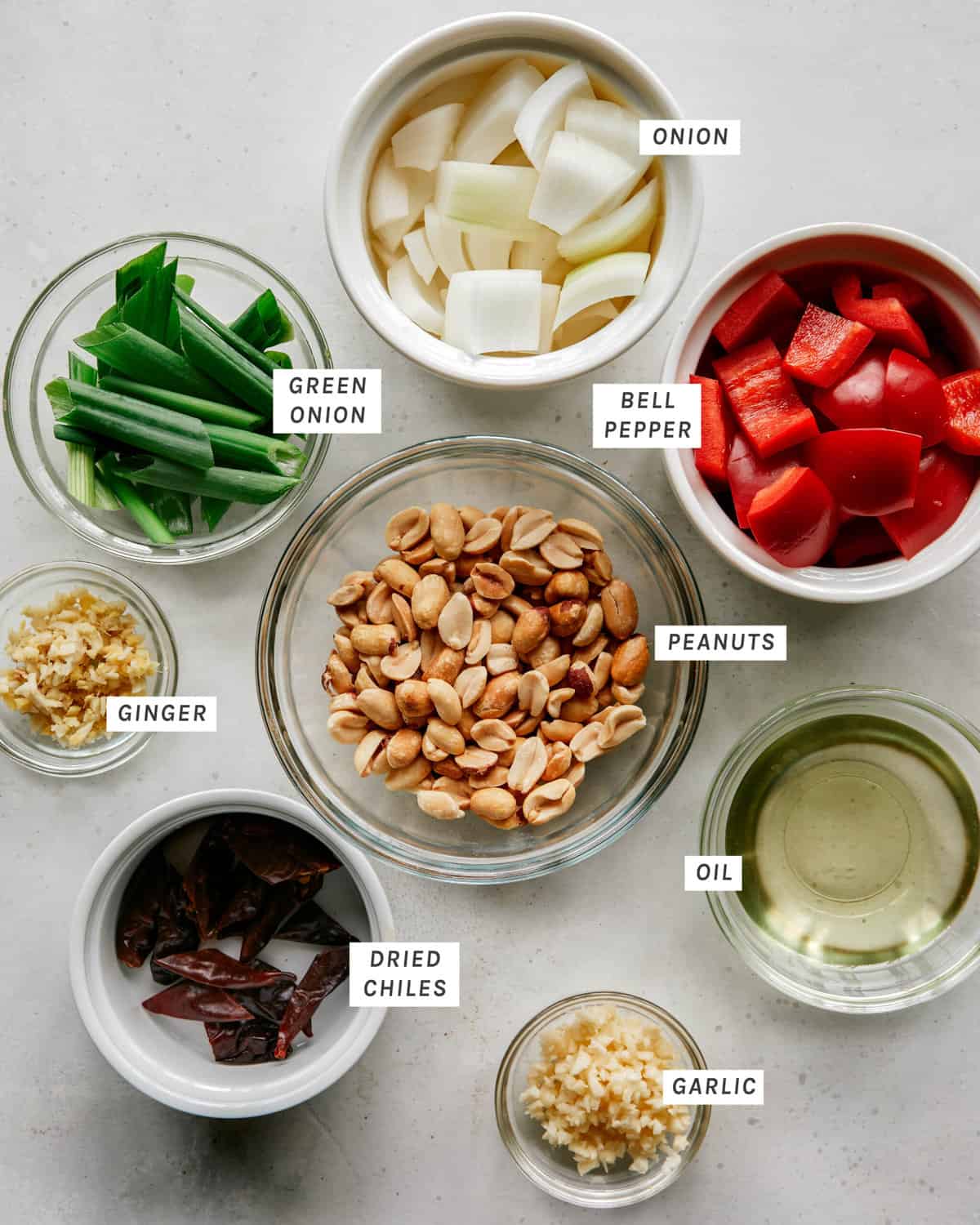 Kung Pao beef ingredients