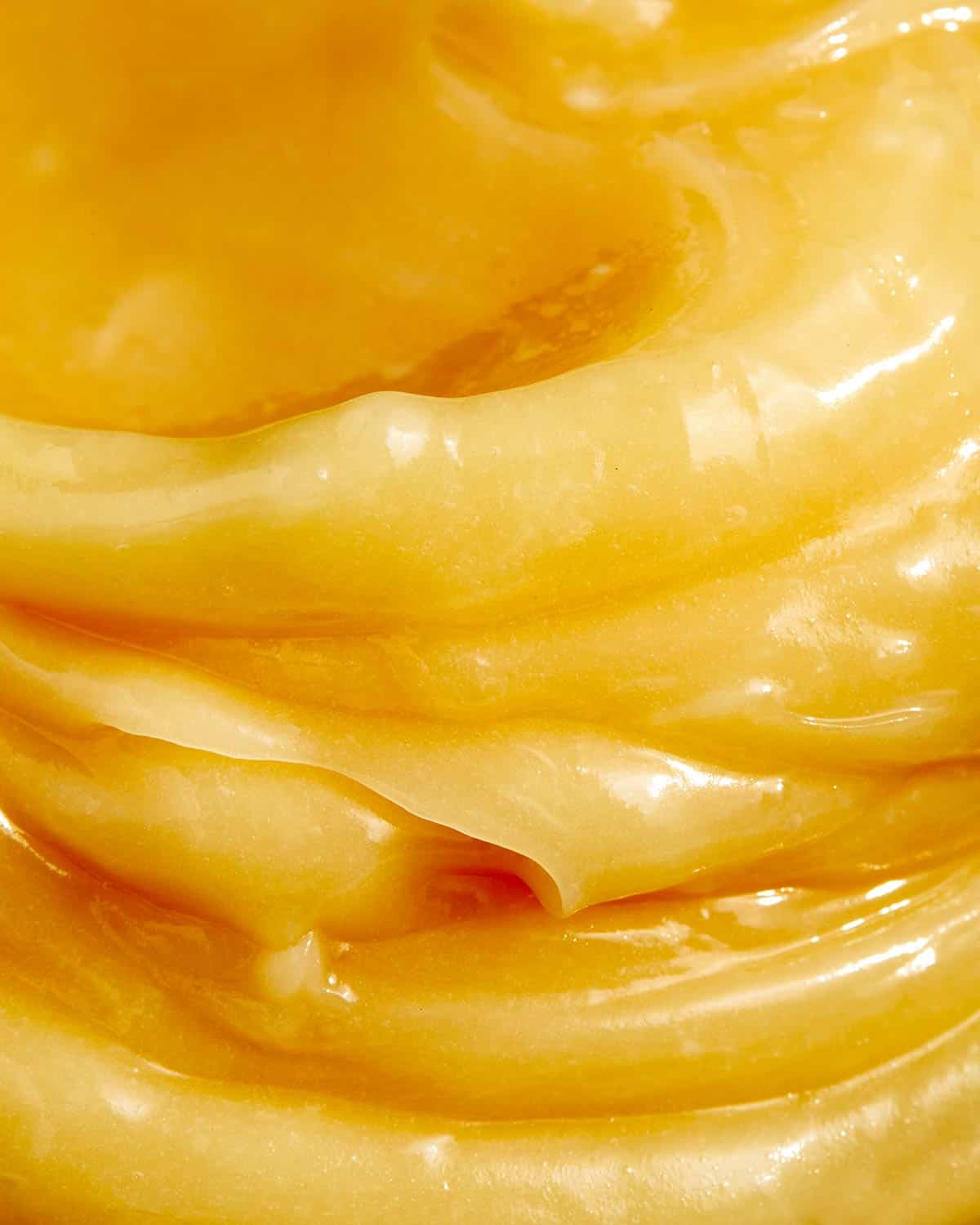 Honey butter in a bowl close up.