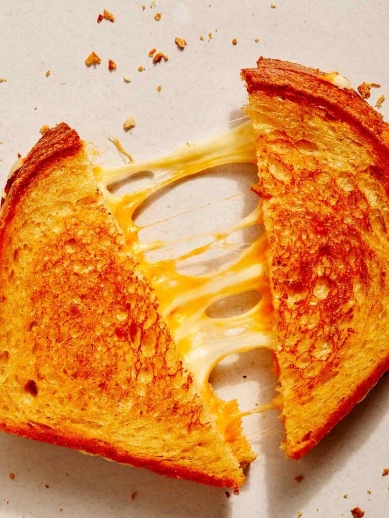 The BEST Grilled Cheese Recipe Spoon Fork Bacon