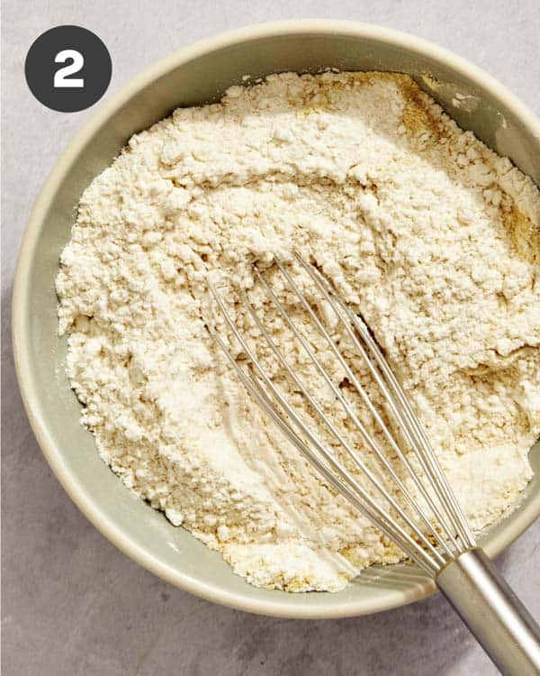 Flour coating to make a filet o fish recipe. 