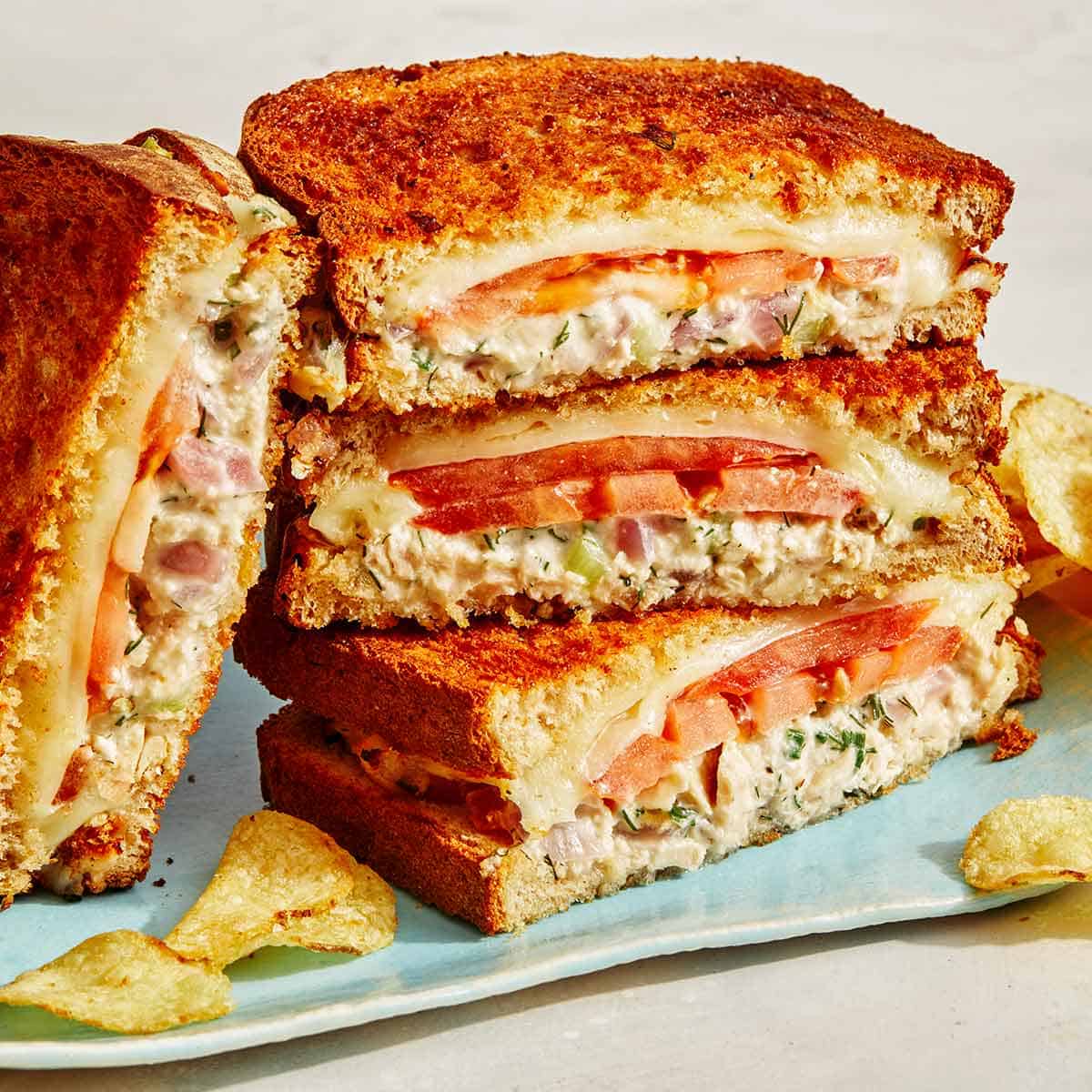 Air Fryer Tuna Melt-image