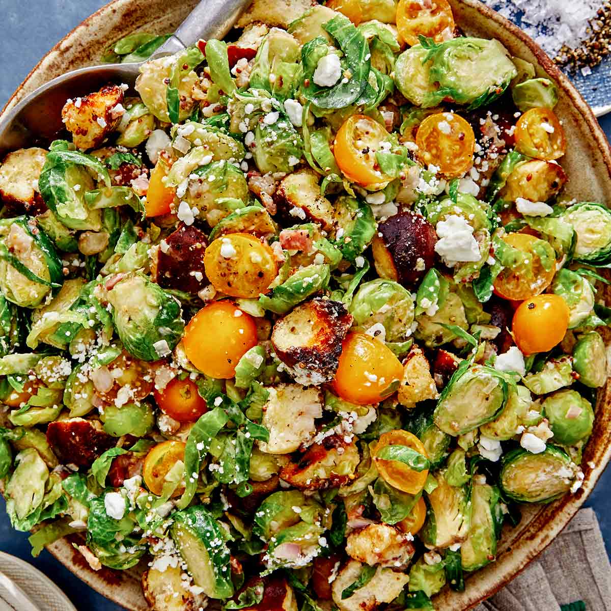 Shaved Brussels Sprout Salad