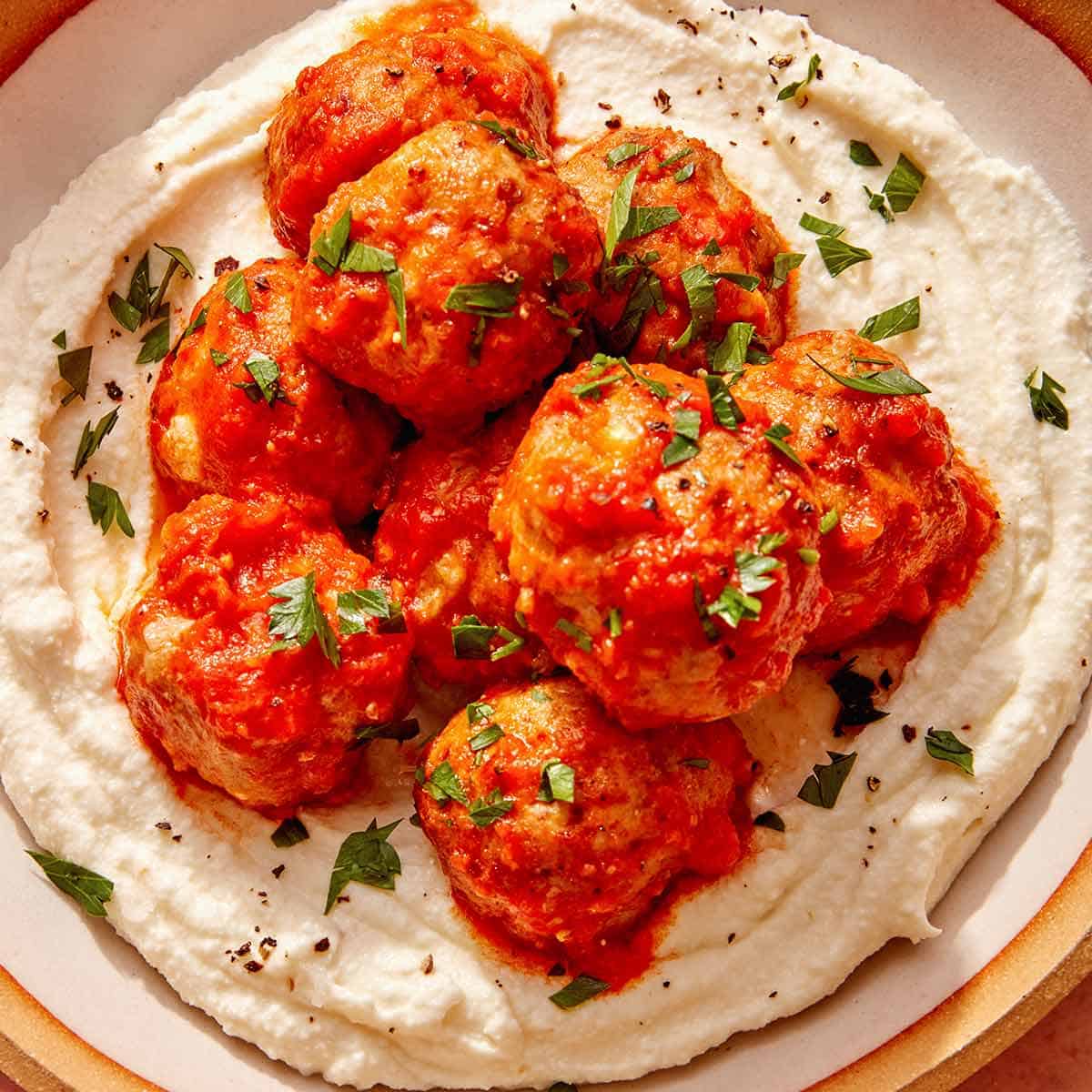 Air Fryer Turkey Meatballs