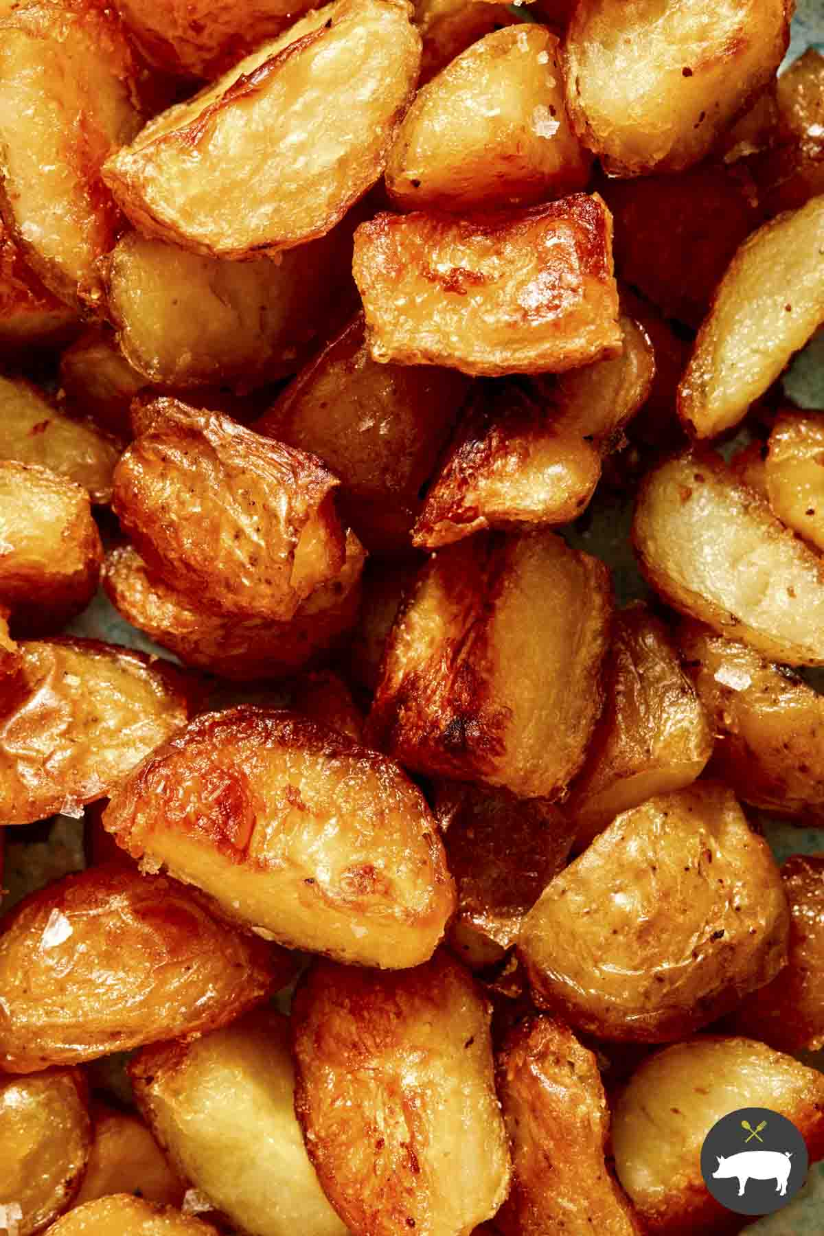 Crispy Oven Roasted Potatoes - Spoon Fork Bacon