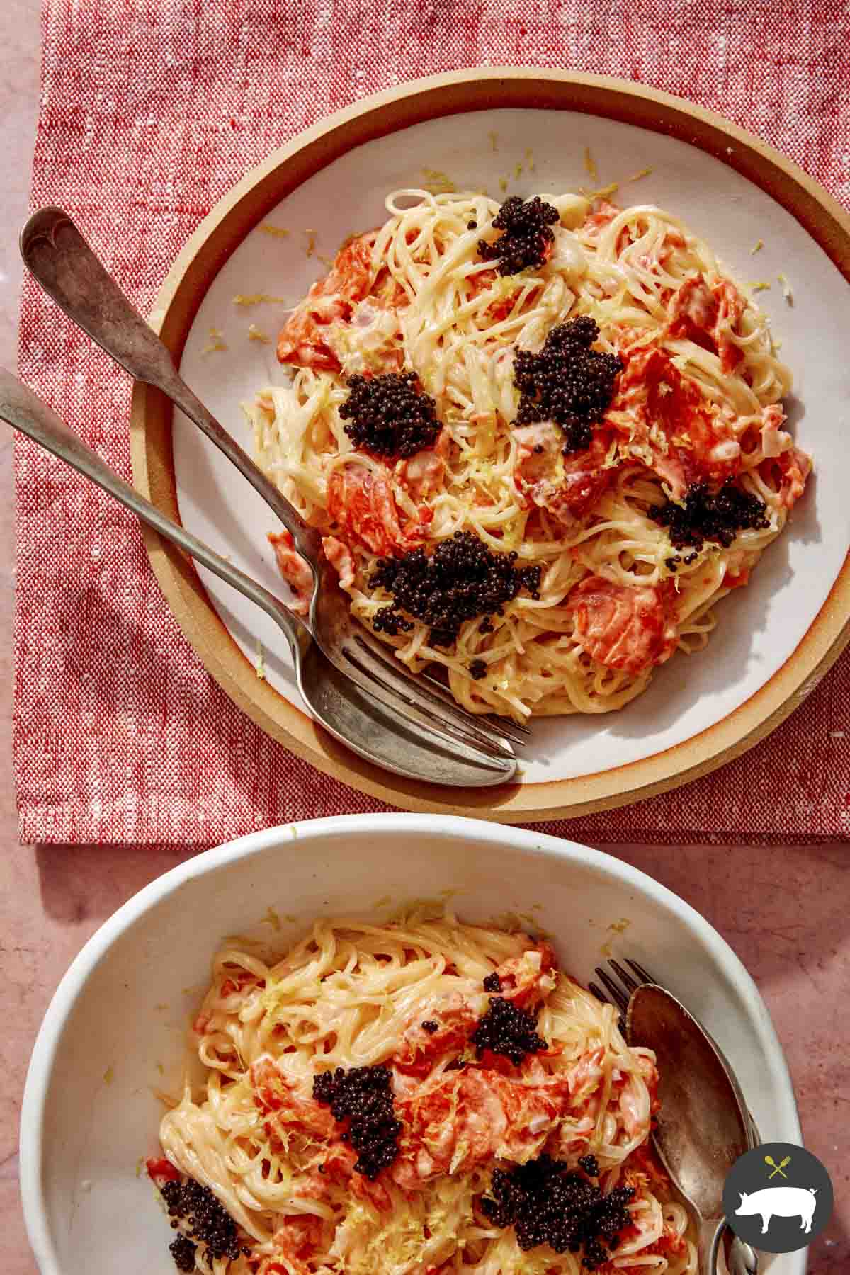 Smoked Salmon Pasta - Spoon Fork Bacon
