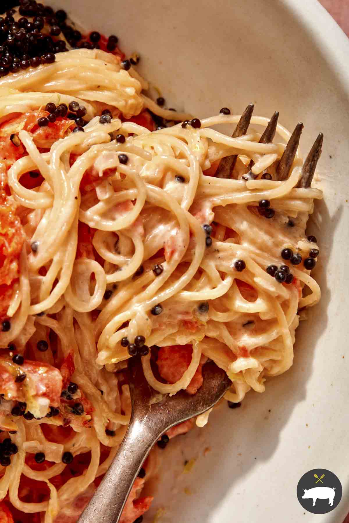 Smoked Salmon Pasta - Spoon Fork Bacon