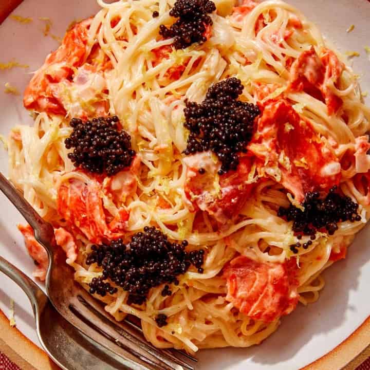 Smoked Salmon Pasta - Spoon Fork Bacon