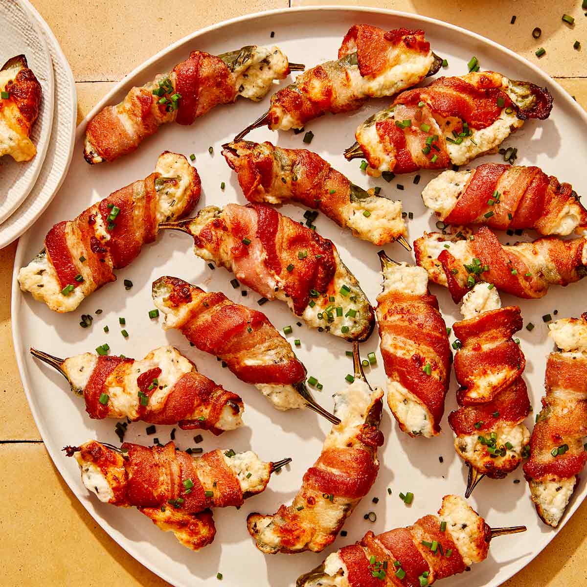 Bacon Wrapped Jalapeño Poppers (Air Fryer)