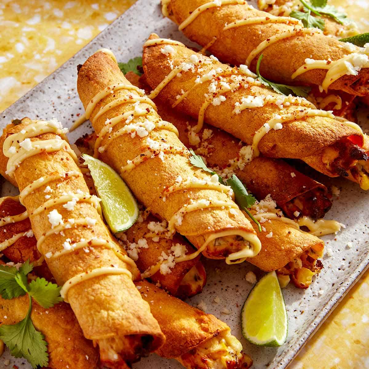 Homemade Taquitos