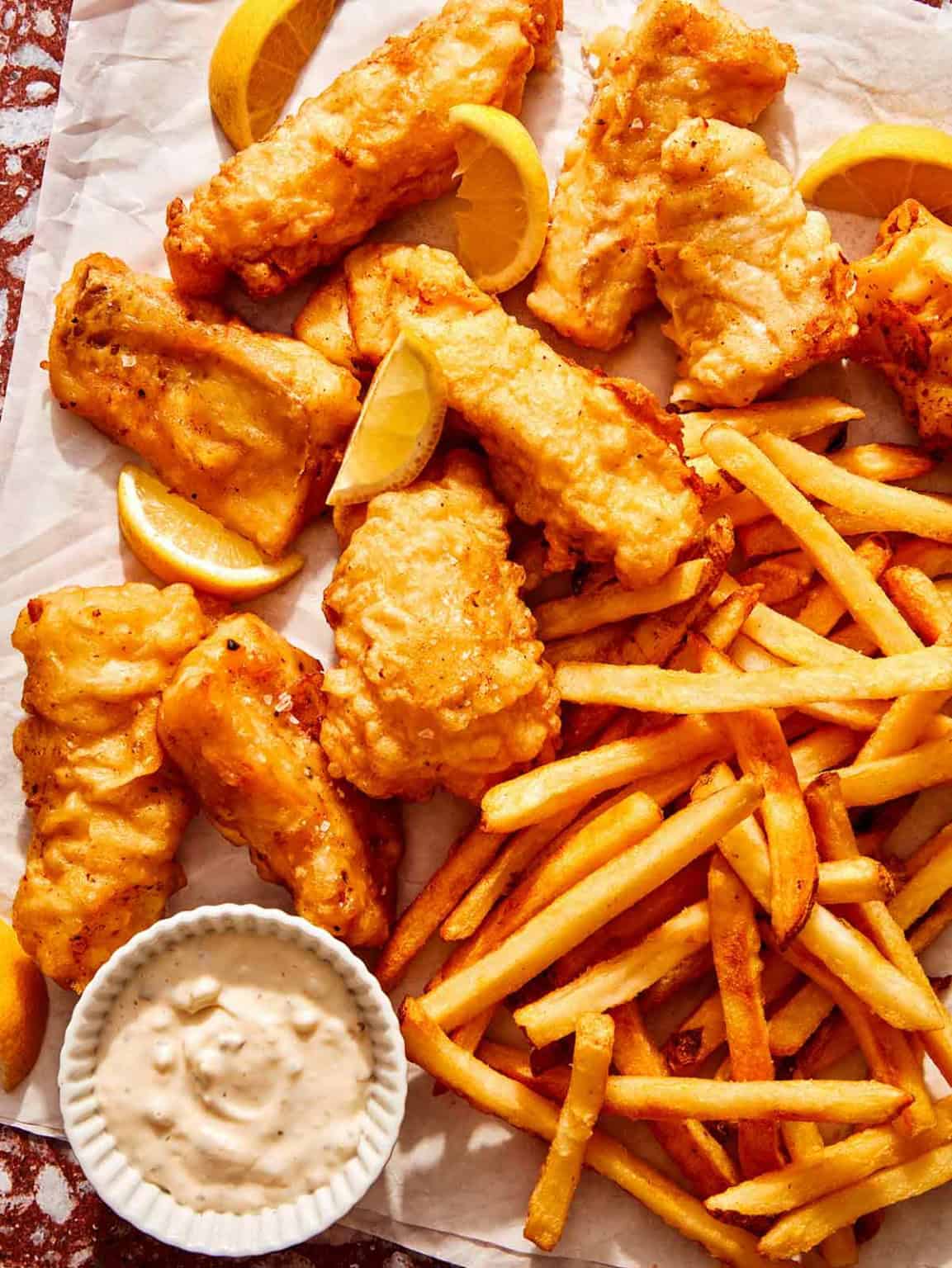 Beer Battered Fish - Spoon Fork Bacon