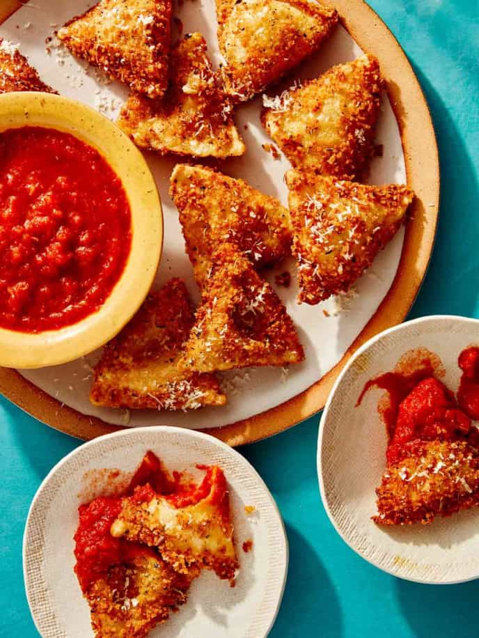 Toasted Ravioli - Spoon Fork Bacon