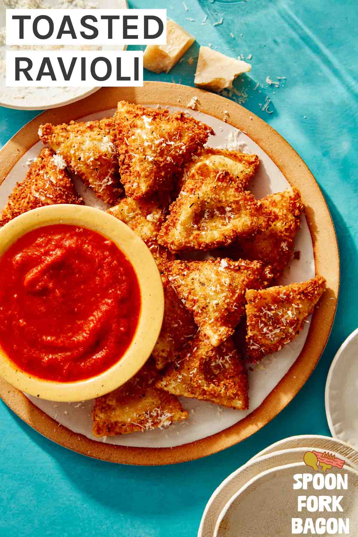 Toasted Ravioli - Spoon Fork Bacon