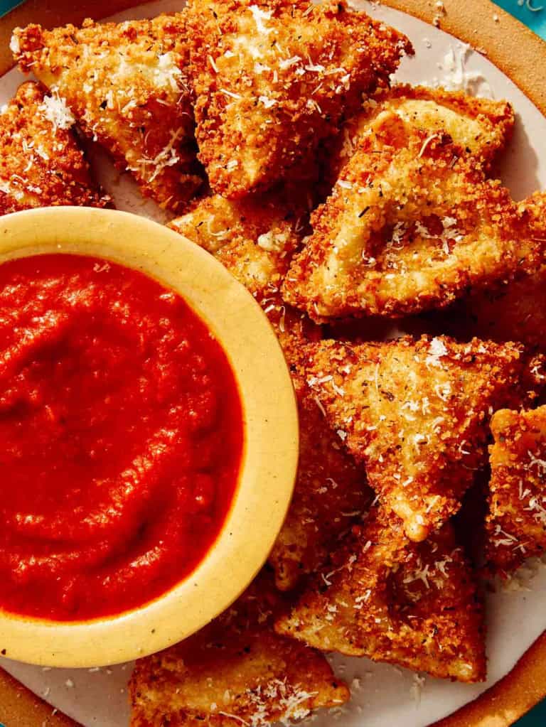 Toasted Ravioli - Spoon Fork Bacon