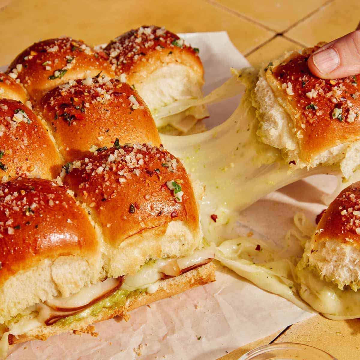 Hawaiian Roll Sliders