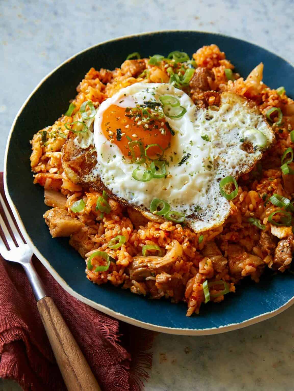 Kimchi Fried Rice | Side dish recipe | Spoon Fork Bacon